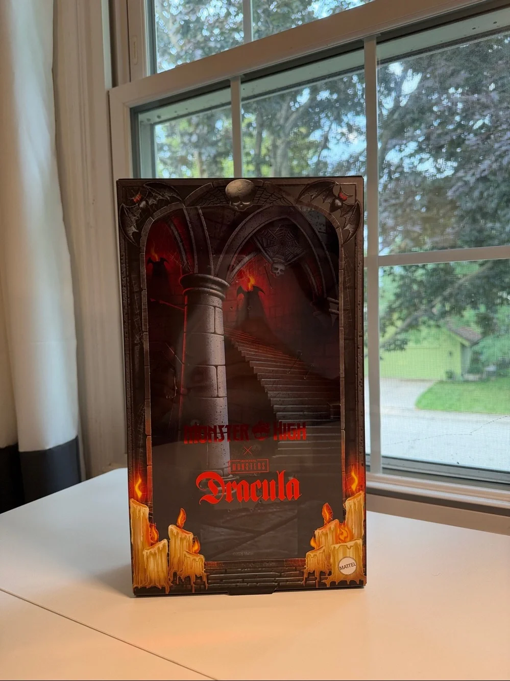 Empty Box to display Monster High  Dracula x Universal Monsters